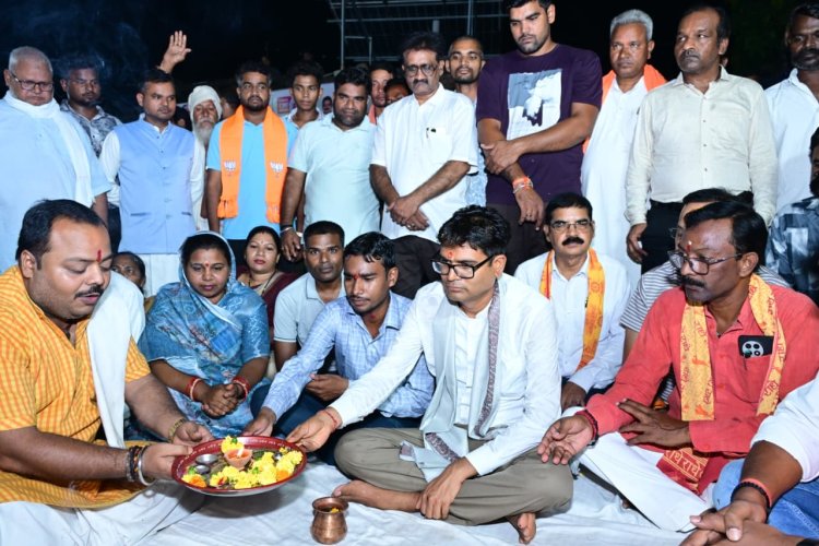 रायगढ़ में विकास कार्यों की सौगात, वित्त मंत्री ने ओपन जिम और आंगनबाड़ी भवन का किया शिलान्यास, सामुदायिक भवन का लोकार्पण