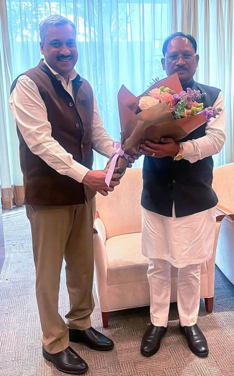 SING फोरम 2026 में सहभागिता के लिए सिंगापुर पहुंचे मुख्यमंत्री विष्णु देव साय