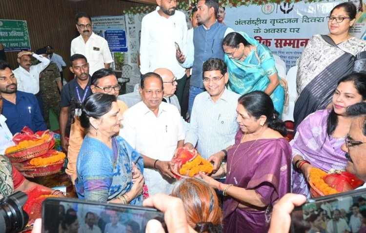 वरिष्ठजन समाज के सच्चे मार्गदर्शक, उनका सम्मान ही हमारा वास्तविक गौरव: राजस्व मंत्री टंक राम वर्मा