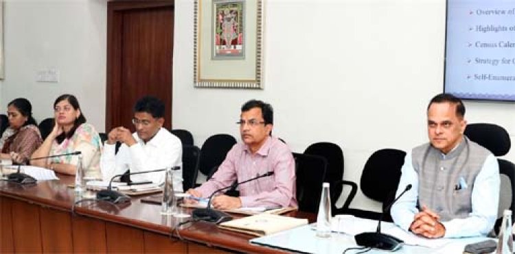 मुख्य सचिव वी. श्रीनिवास की अध्यक्षता में जनगणना-2027 के दूसरे चरण की तैयारियों को लेकर राज्य स्तरीय समन्वय समिति की बैठक