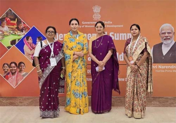 नई दिल्ली में विभागीय शिखर सम्मेलन में शामिल हुईं डिप्टी सीएम दिया कुमारी