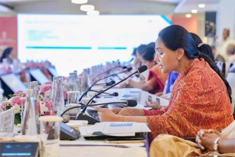 दिल्ली में दिया कुमारी ने किया राजस्थान का प्रतिनिधित्व, ‘बेटी बचाओ-बेटी पढ़ाओ’ और 'महिला सशक्तिकरण केंद्र' की उपलब्धियां की साझा
