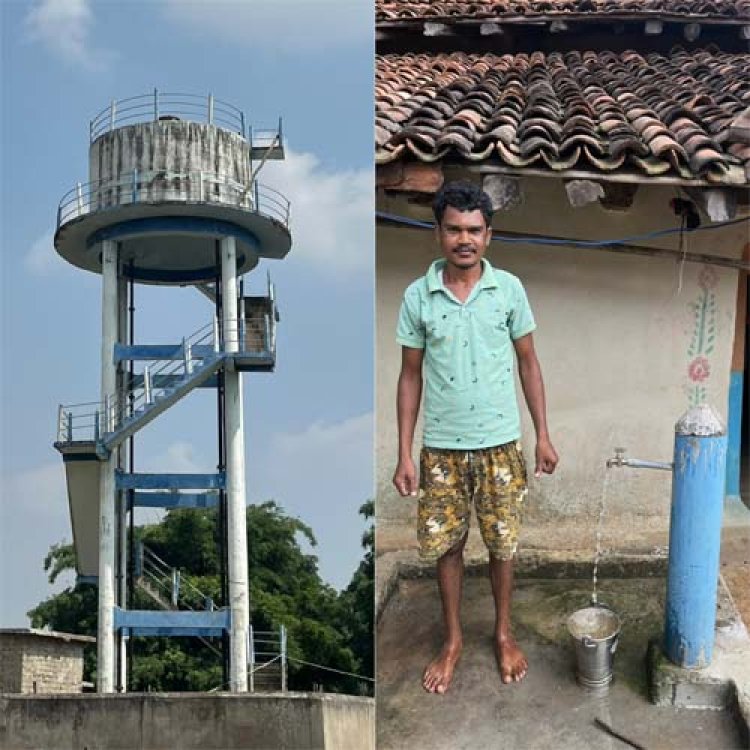 कभी कुएं-हैंडपंप से लाते थे पानी, अब कमल सिंह के घर तक पहुंची नल की धार