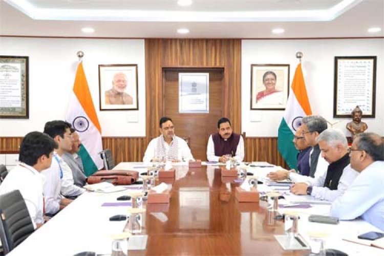 मुख्यमंत्री भजनलाल शर्मा का नई दिल्ली दौरा, केन्द्रीय शिक्षा मंत्री प्रल्हाद जोशी और केन्द्रीय जल शक्ति मंत्री सी आर पाटिल से की मुलाकात