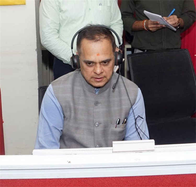 मुख्य सचिव ने राजस्थान संपर्क पोर्टल के कॉल सेंटर का किया निरीक्षण 