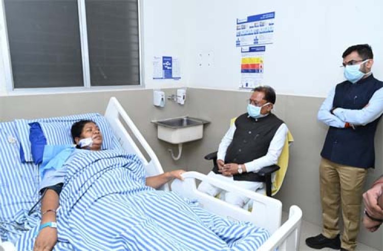 मुख्यमंत्री विष्णुदेव साय ने विधायक रायमुनी भगत का जाना कुशलक्षेम : शीघ्र स्वास्थ्य लाभ की कामना की