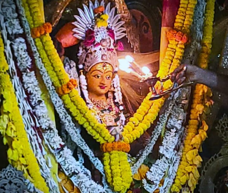 ମା’ ବଗଳାମୁଖୀଙ୍କ ପୀଠରେ ଶାରଦୀୟ ପୂଜା