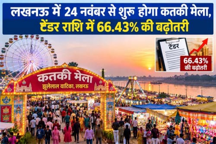 लखनऊ में 24 नवंबर से शुरू होगा कतकी मेला, टेंडर राशि में 66.43% की बढ़ोतरी