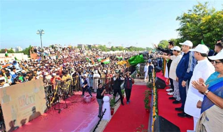 सरदार वल्लभ भाई पटेल की 151वीं जयंती: युवा शक्ति ही सशक्त भारत का आधार, युवाओं को राष्ट्र निर्माण से जोड़ रहे प्रधानमंत्री: मुख्यमंत्री भजनलाल शर्मा